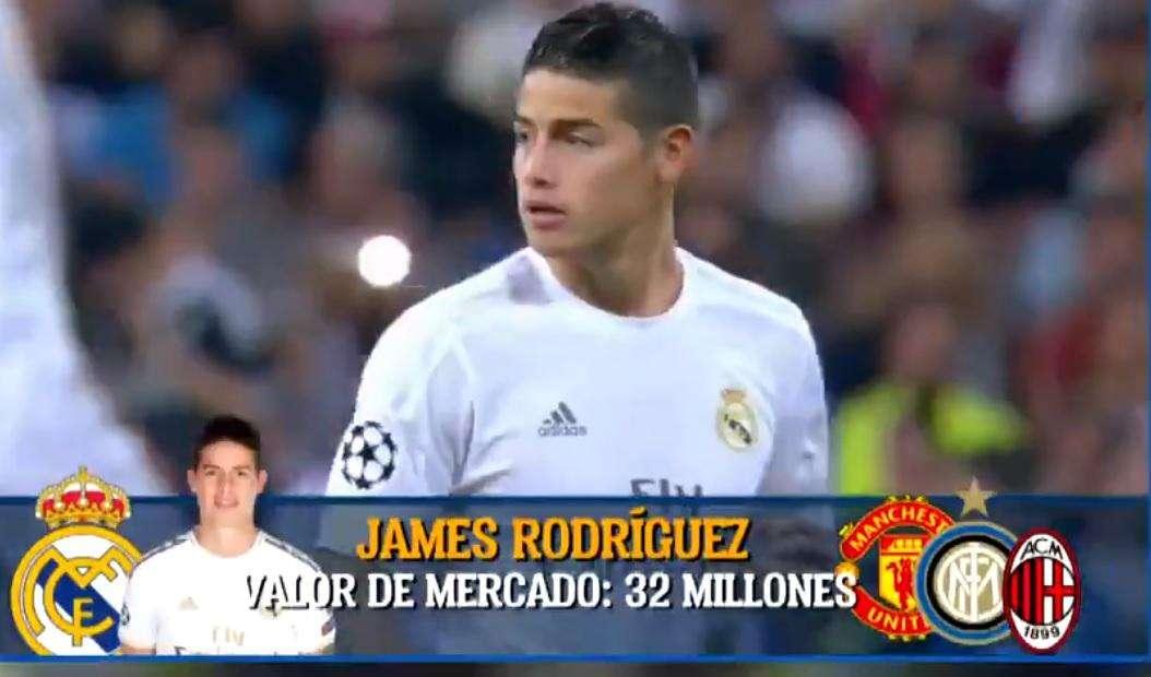 Dalla Spagna - James in uscita dal Real: offerte da Inter, Milan e United. A 32 milioni l'affare si chiude