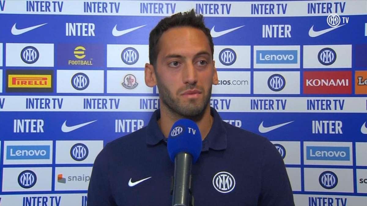 Calhanoglu a ITV: "Bello rivedere i nostri tifosi dopo tre mesi. Gli obiettivi sono sempre gli stessi"