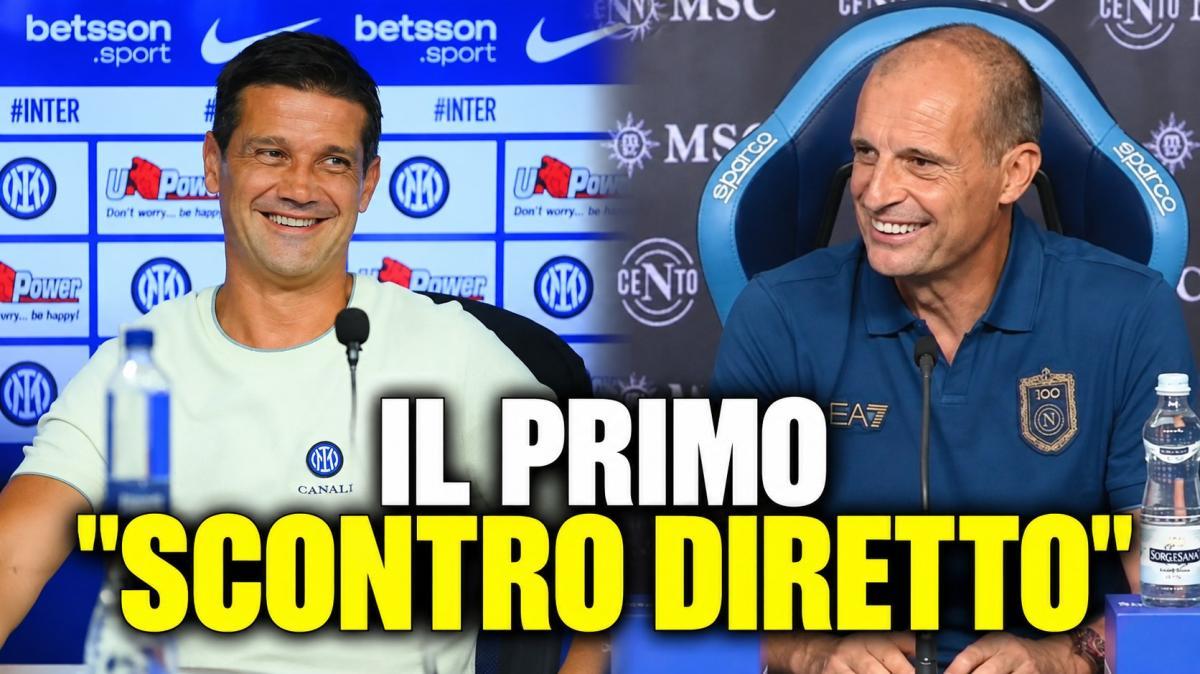 LIVE - La CONFERENZA di CHIVU, la PROBABILE FORMAZIONE e la sfida con ALLEGRI: la VIGILIA di INTER-NAPOLI
