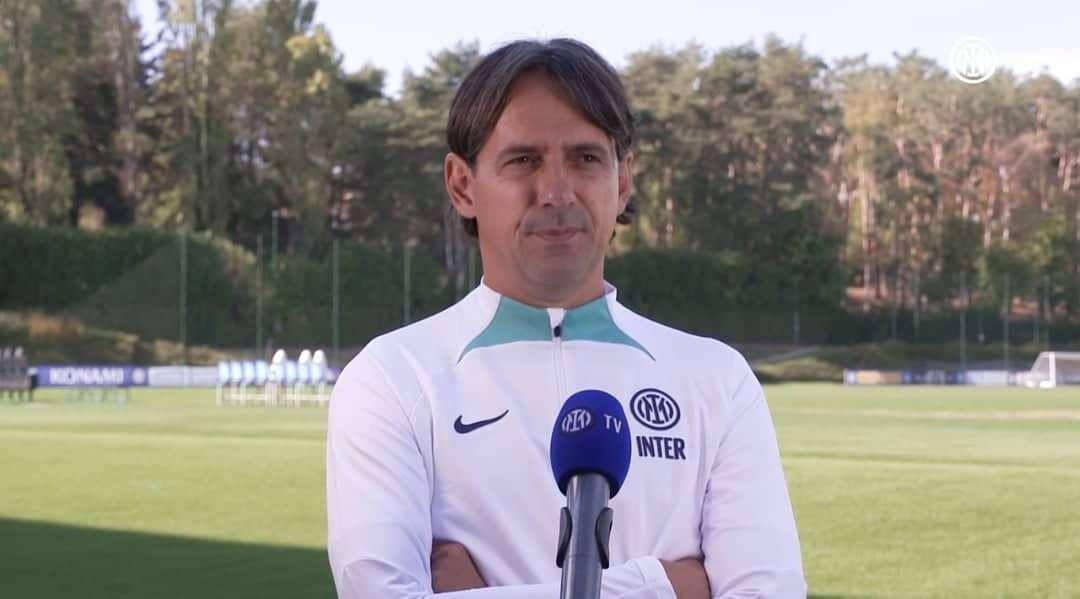Inzaghi a ITV: "Dovremo limitare il palleggio del Barça. Asllani e Carboni nuove risorse"