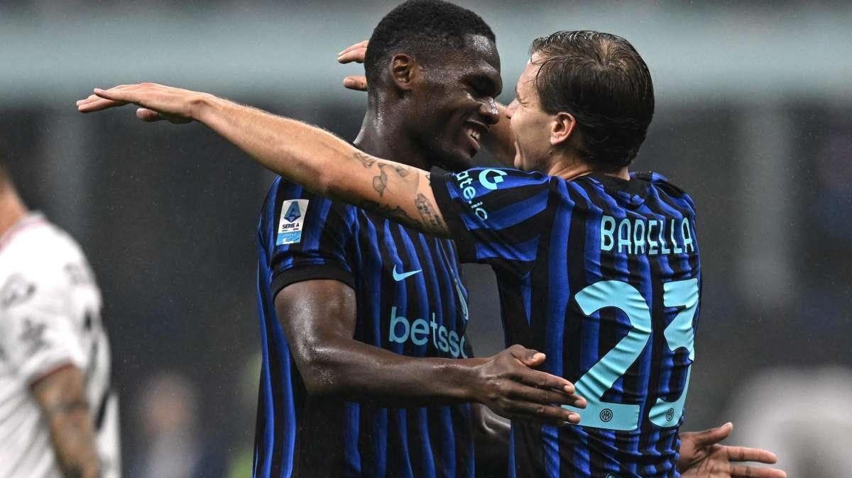 La Lega Serie A svela la Top 11 della sesta giornata. Non solo Bonny: tre interisti dominano la formazione 