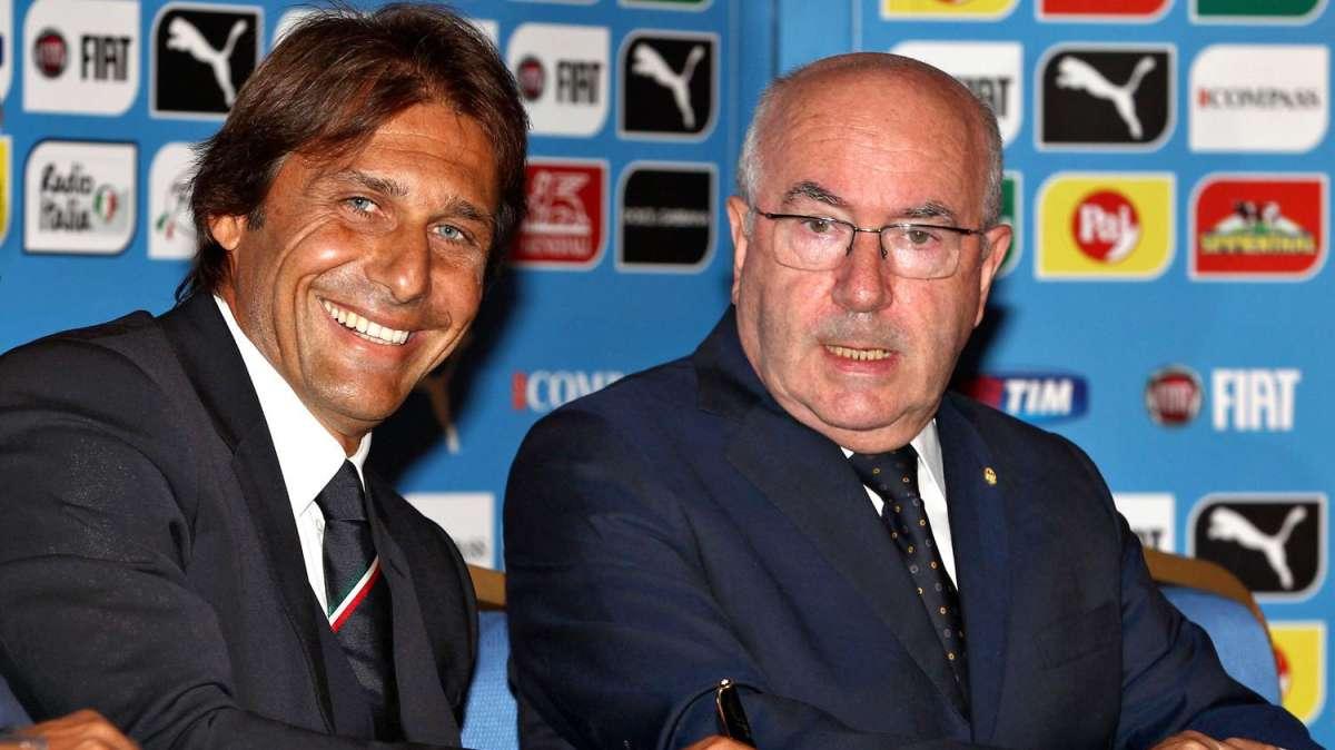 Tavecchio: "Conte ct in Nazionale? L'ho convinto così"