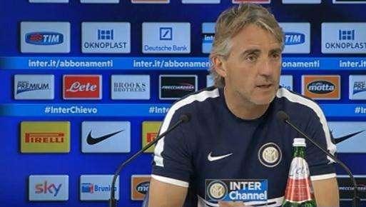 Mancini: "Chievo conta per l'EL, felice per Podolski. Zukanovic? Lo seguiamo"