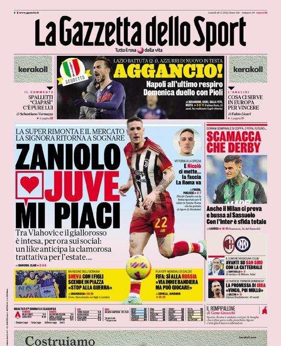 Prima GdS - Scamacca, che derby: anche il Milan bussa al Sassuolo