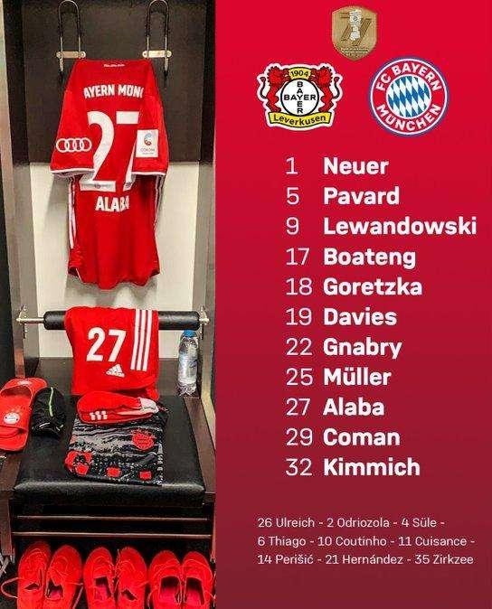 Alaba, segnale social all'Inter? Il Bayern fotografa la sua maglia prima della finale di Coppa di Germania
