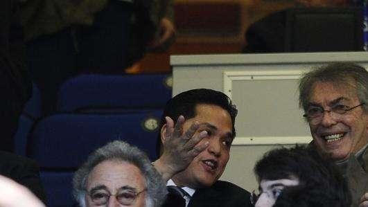 Moratti: "Bravo Thohir, quest'Inter mi piace. Squadra per vincere, il gap con la Juve..."