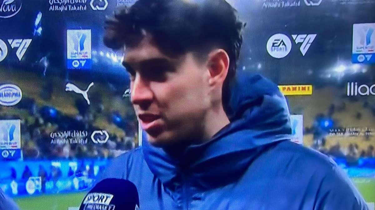 Bastoni a SM: "Oggi doveva venire fuori il singolo. Milan o Juve? In entrambi i casi ci sarà grande voglia di rivalsa"