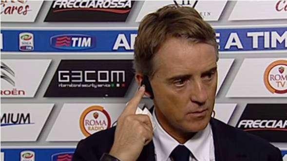 Mancini a IC: "I ragazzi erano demoralizzati. Sono dispiaciuto per la sconfitta, soprattutto per loro"