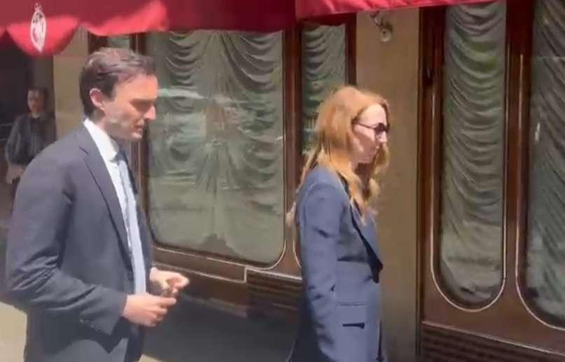 VIDEO - L'arrivo al pranzo UEFA della delegazione nerazzurra: bocche cucite