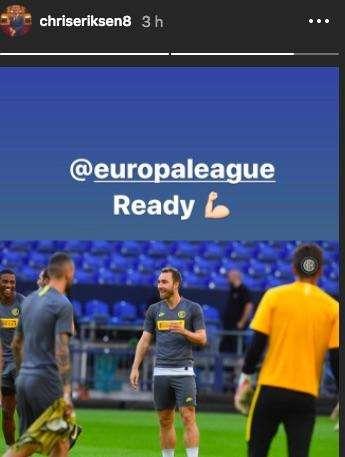 L'Inter aspetta il Getafe, Eriksen scalpita: "Pronto per l'Europa League"