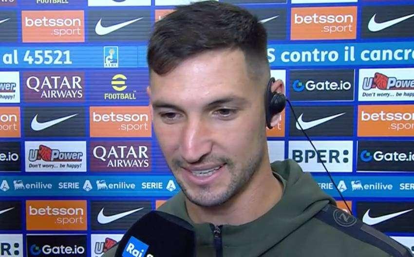 Politano: "Due volte a San Siro senza perdere: siamo contenti. Inter e Atalanta? Oggi sono più avanti"