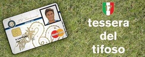 Arriva la tessera del tifoso nerazzurro