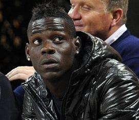 Lo sguardo triste di Balotelli ieri a San Siro