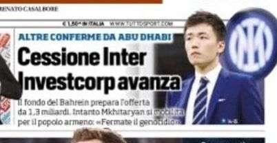 Prima TS - Cessione Inter, Investcorp avanza: il fondo prepara l'offerta da 1,3 miliardi