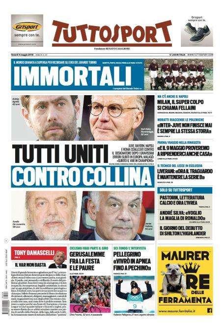 Prima TS - Moratti riaccende le polemiche: "Inter-Juve non finisce mai, è sempre la stessa storia"