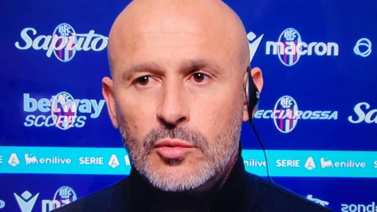 Bologna, Italiano: "Il Napoli si giocherà lo Scudetto fino alla fine, questo pari ci fa ben sperare"