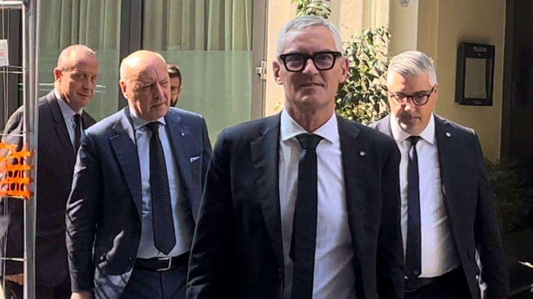 VIDEO - Inter e Benfica a pranzo da Cracco: Marotta e Antonello a tavola con Rui Costa