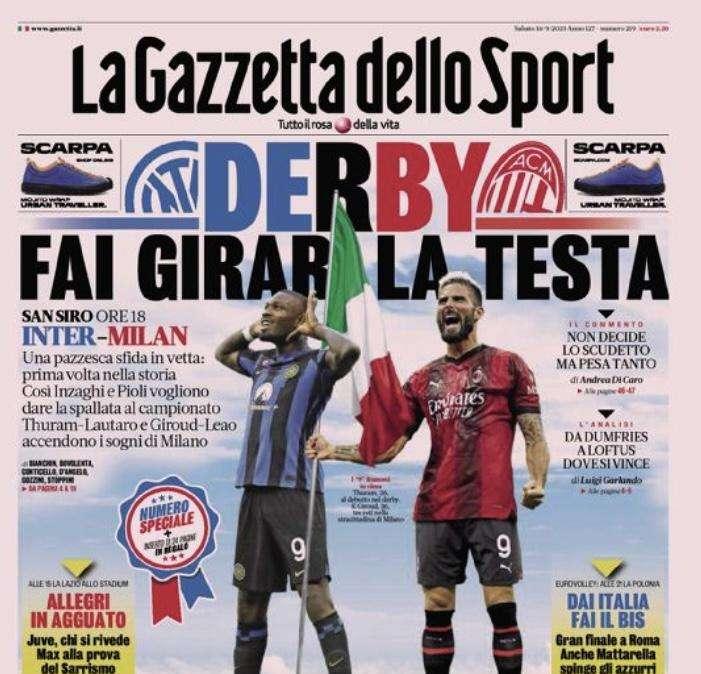 Prima GdS - Derby, fai girare la testa: una pazzesca sfida in vetta 