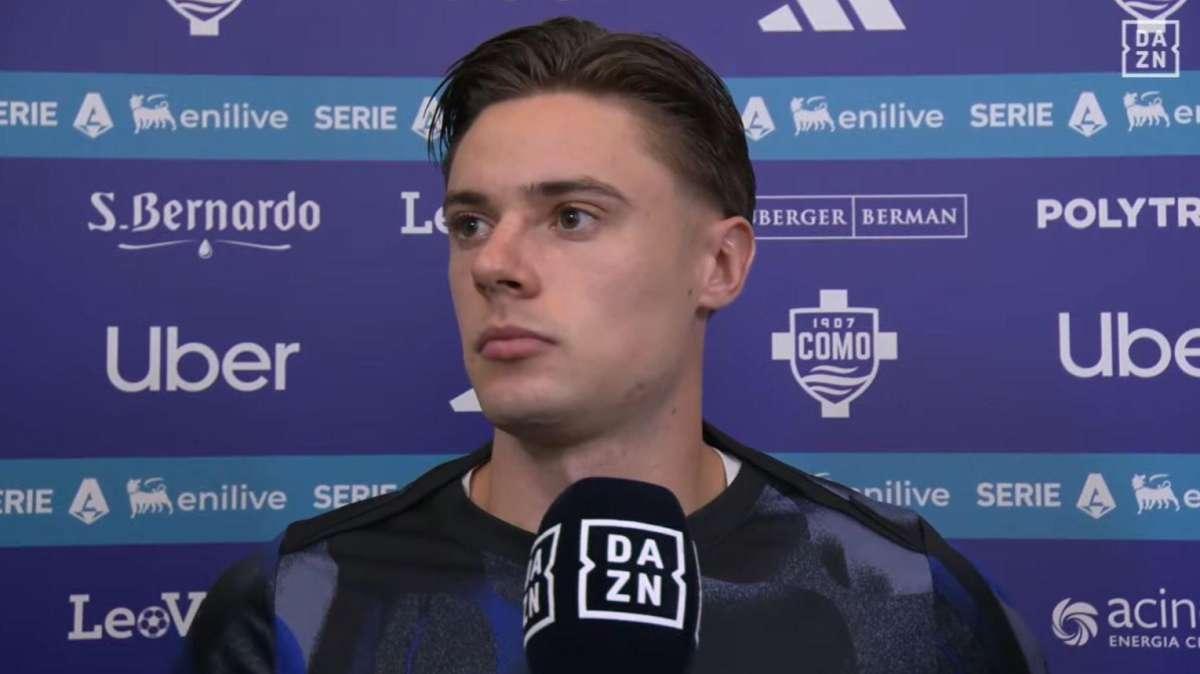 Zalewski a DAZN: "Finché la matematica non ci condanna ce la giocheremo. Finale Champions? Sono carico"