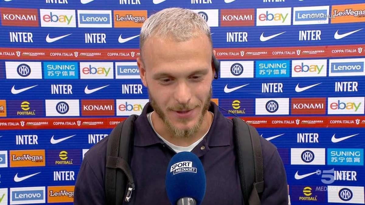 Dimarco a SM: "Tocco volontario sul gol? L'importante è che la palla sia entrata"
