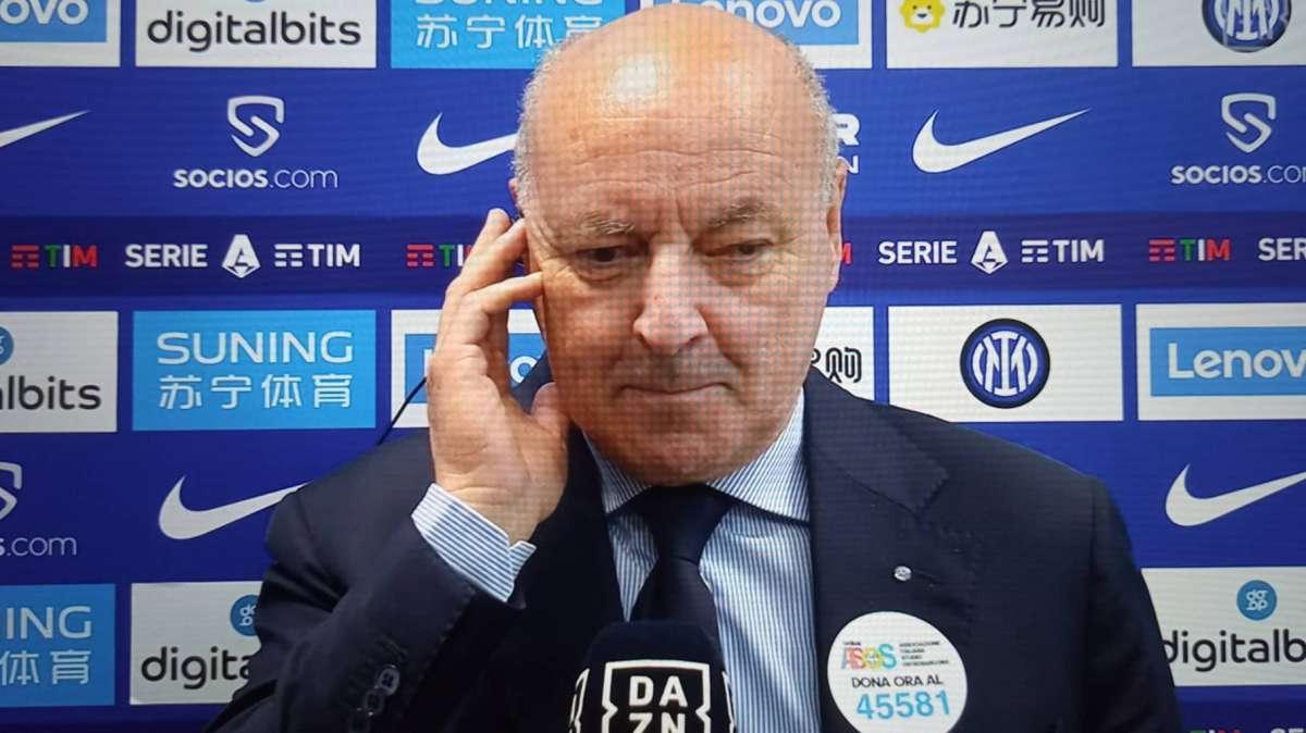 Marotta: "Scudetto, nel calcio tutto è possibile. Su Perisic siamo fiduciosi. Mercato? Andrà così"