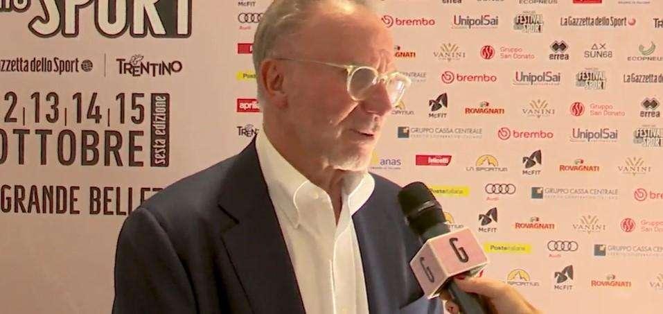 Ancora Rummenigge: "Inter e Bayern le squadre del mio cuore, spero che entrambe vincano lo scudetto"
