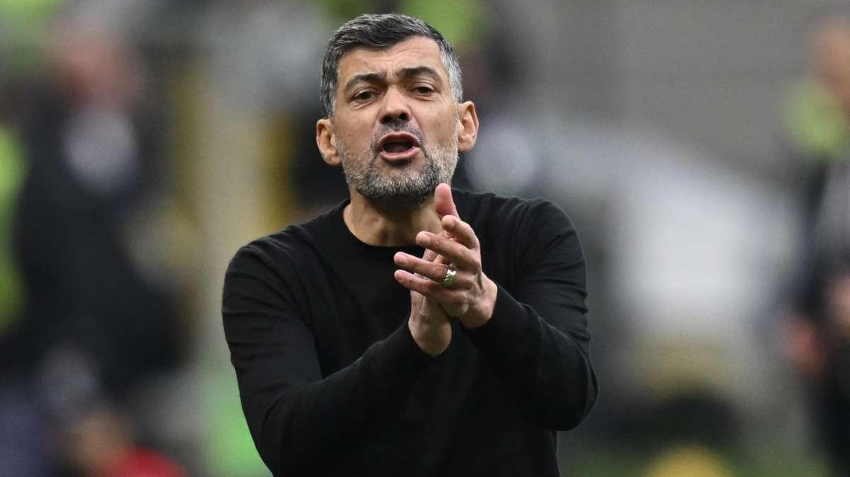 Conceicao lancia la sfida a Inzaghi: "Ha detto che l'Inter può fare il Triplete, noi al Milan possiamo vincere due trofei"