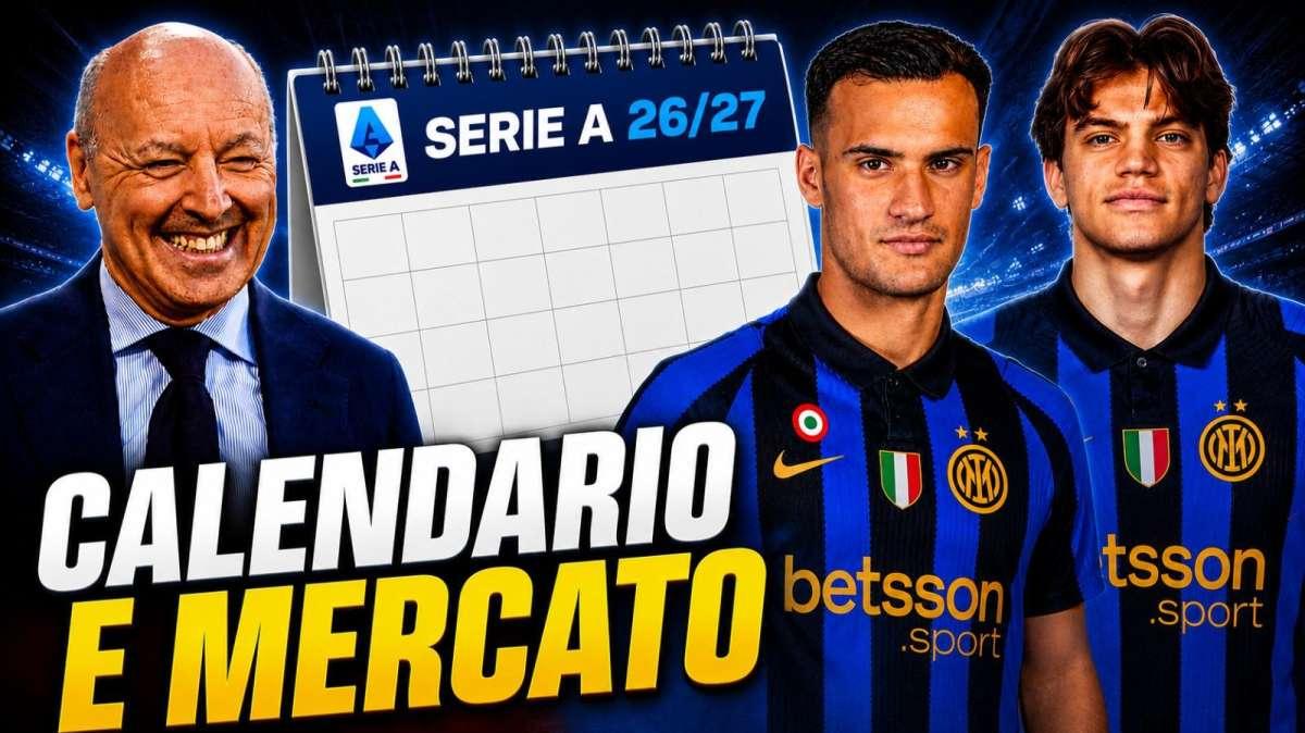 Rivivi la diretta! REACTION al CALENDARIO 26/27 dell'INTER! PALESTRA, STANKOVIC e JONES: le ULTIME di MERCATO