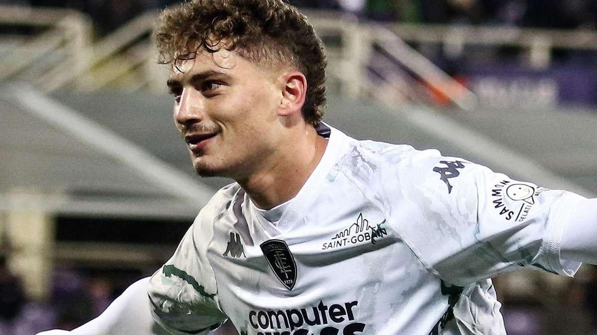 Sebastiano Esposito non si ferma più: prima doppietta in Serie A nella vittoria dell'Empoli sul Verona