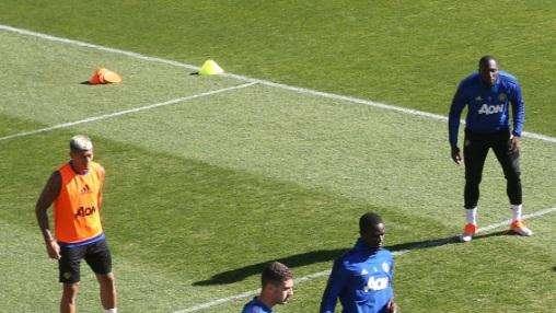 Manchester United, Lukaku in gruppo in vista del Leeds