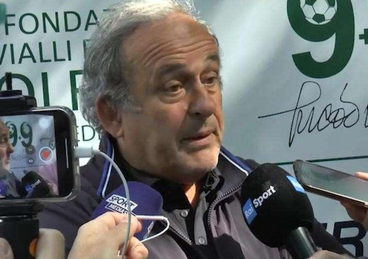 Platini sull'Euroderby: "Sarà un avvicinamento di fuoco, ma per i giocatori conterà la partita"