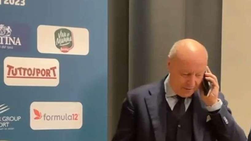 VIDEO - Marotta allo Sheraton Hotel: nessuna dichiarazione, ma un segnale su Skriniar