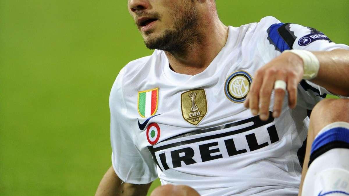 Gazsport, allarme Sneijder: "E' a rischio per la finale"