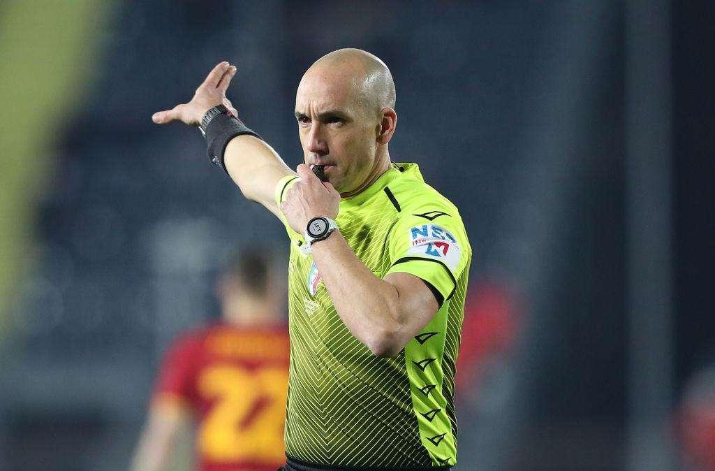 Fabbri, settima direzione di gara con l'Inter. Per i nerazzurri cinque vittorie in sei precedenti