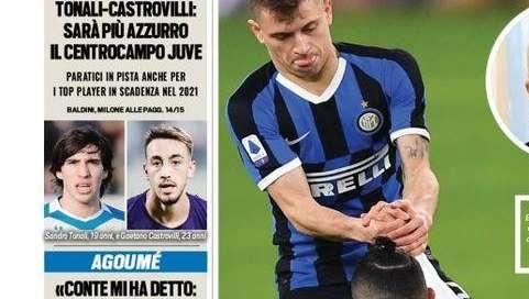 Prima pagina TS - Parla Agoume: "Mi prendo l'Inter. Nuovo Pogba? A me piace Kroos"