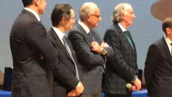 FOTO - 'Premio Brera', riconoscimento per Inter, Athletic Bilbao, Real Madrid e Barça: sul palco anche Marotta