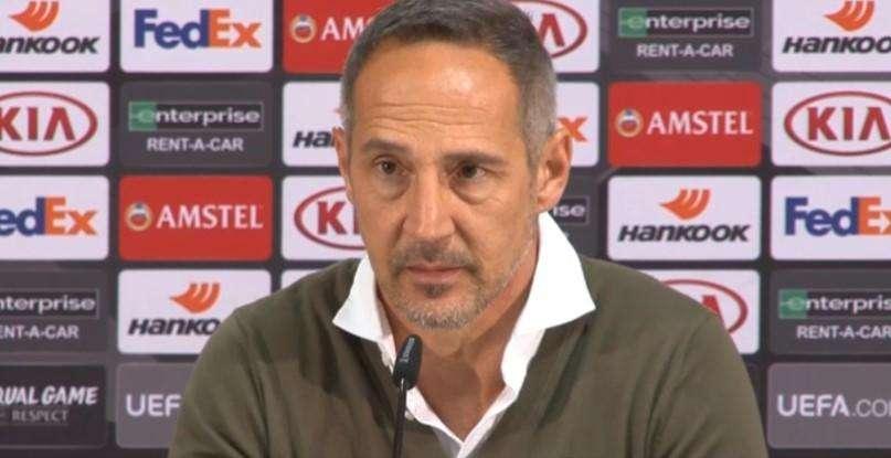 Eintracht, Hütter: "Inter avversario speciale, squadra con molta qualità"