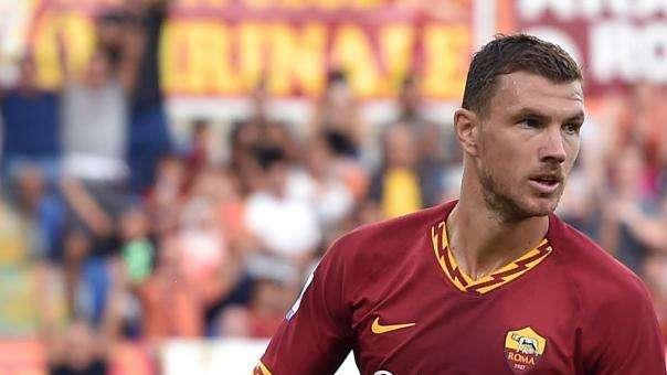 Dzeko: "Sempre stato contento alla Roma. Mia moglie mi ha convinto a rimanere? Ho deciso io"