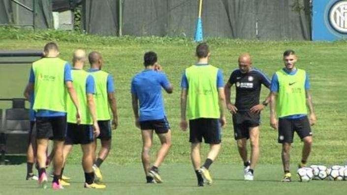 Verso Inter-Genoa: allenamento della vigilia diviso tra palestra ed esercitazioni di tattica e rapidità 