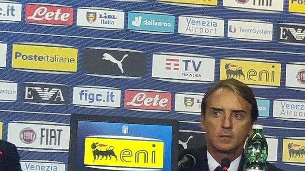Mancini: "Olanda squadra forte, gioca un calcio spumeggiante. Covid? Chiunque può trovarsi positivo pur stando attento"