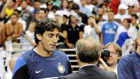 Diego Milito ha fissato l'obiettivo: il derby d'Italia