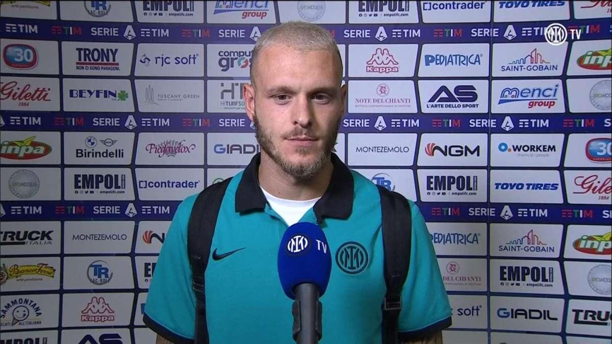 Dimarco a InterTV: "Mi sono guadagnato la maglia con il lavoro, sono felice"