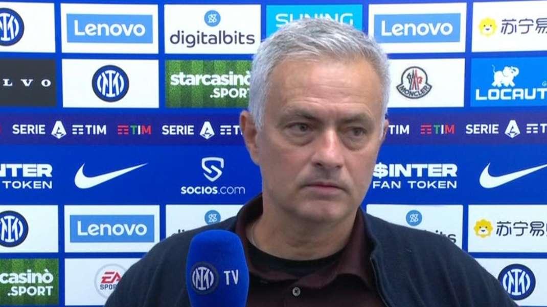 Mourinho a ITV: "San Siro sempre emozionante. L'Inter vincerà lo scudetto, tifo per lei"