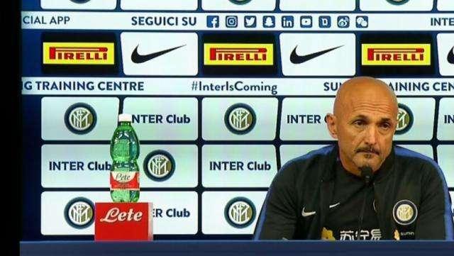 Sassuolo-Inter, venerdì alle 12 conferenza di Spalletti