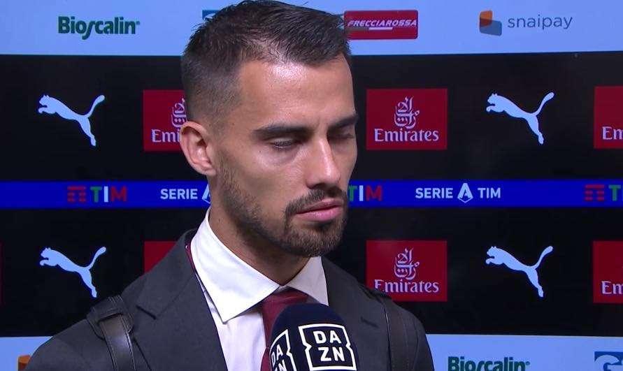 Suso a Dazn: "La mia posizione? Va bene tutto, decide il mister"