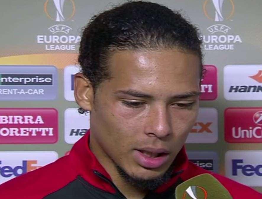 Van Dijk non ci sta: "Inter, gol nell'unica occasione"