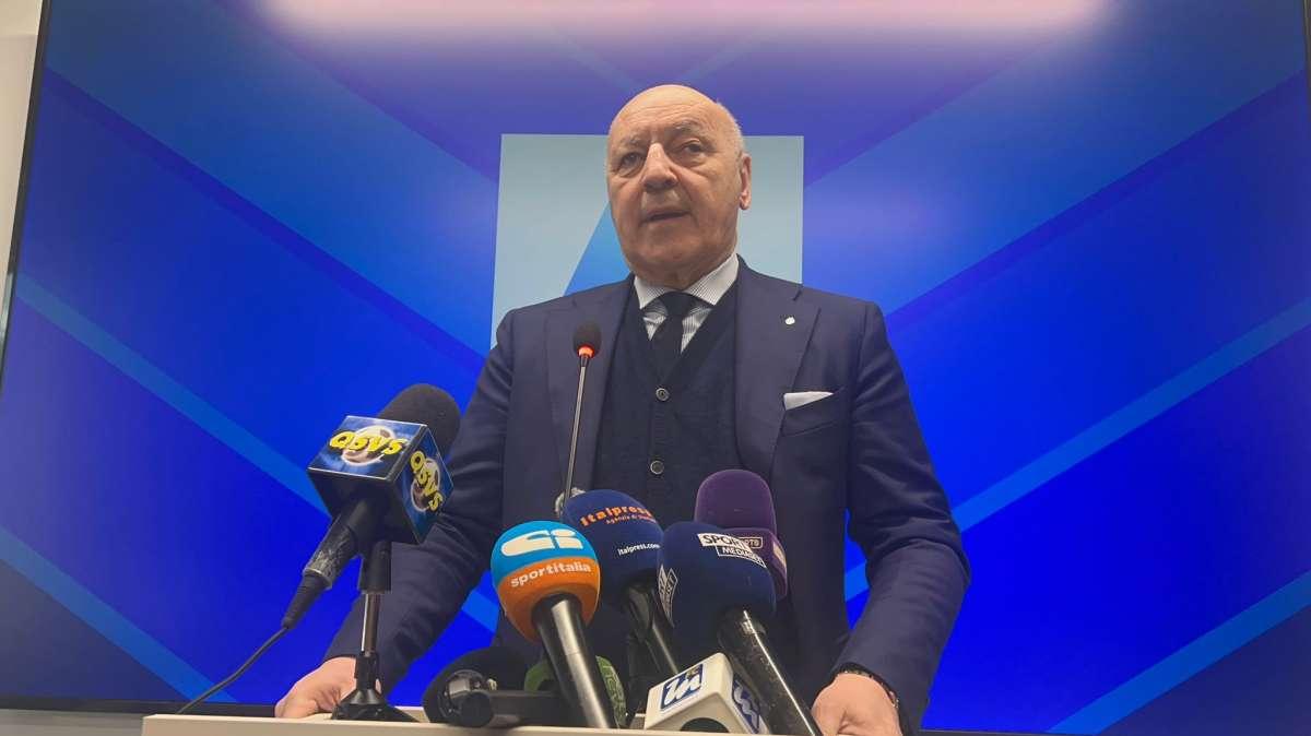 VIDEO - Marotta: "Gogna mediatica ingiusta contro Bastoni, ricordiamo Cuadrado. Saviano? Valuteranno gli avvocati"