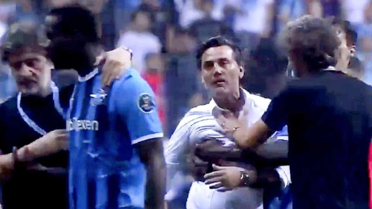 Montella furibondo con Balotelli, a fine partita scoppia la lite: "L'adrenalina fa dire altre cose, per me si chiude qui"
