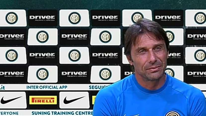 Conte: "Con la Spal servono entusiasmo e determinazione. Moses a disposizione, Barella e Lukaku spero con la Roma"