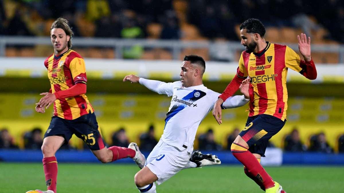 Lecce-Inter - Gli inserimenti di Frattesi, la posizione di Asllani, la pressione di Rafia: cosa emerge al Via del Mare